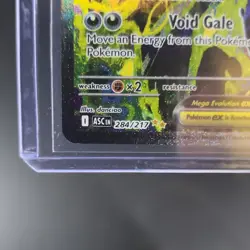 Pokemon Mega Gengar EX 284/217 Secret Rare Full Art Holo ASCEN Card - Image 5