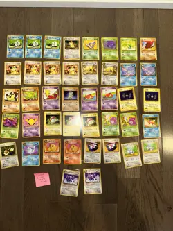 1996 Vintage Japanese Pokemon Card Pocket Monster Lot Of 42 Rocket Gang LP-HP - Image 1