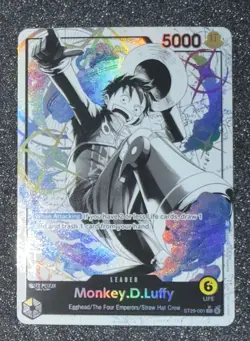 Monkey.D.Luffy Parallel Art ST29-001 Leader card Egghead - OPTCG - Image 1