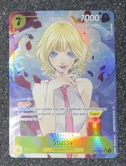 One Piece Card Game TCG Stussy OP13-110 Alt Art. - Image 1