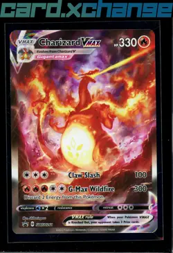 SWSH: Sword & Shield Promo Cards #SWSH261 Charizard VMAX - Image 1