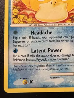 Psyduck 87/127 Platinum Base Set Pokemon Card Rare LP - Image 5