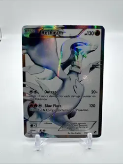 Pokemon TCG Reshiram Black White Holo Full Art Ultra Rare Card 113/114 MINT! - Image 1
