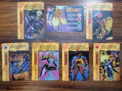 Marvel Overpower - Thunderbolts - Hero card + 6 different specials card - Image 1