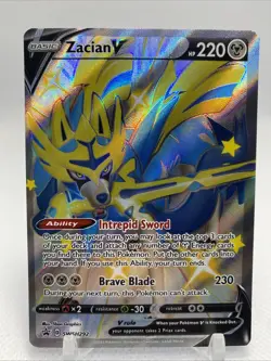 Zacian V (Shiny) SWSH292 SWSH: Sword & Shield Promo Cards Holo - Image 1