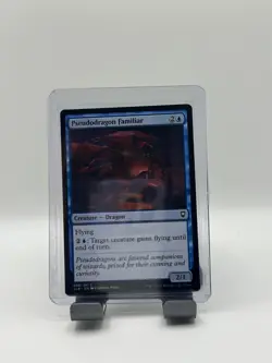 MTG, Pseudodragon Familiar $3 ORDER MIN 88 NM Battle for Baldur's Gate Regular - Image 1