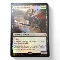 Defiant Bloodlord -Foil Light Play MTG Promos: Wizards of the Coast - Image 1