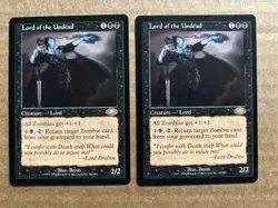 Magic: The Gathering Lord of the Undead Creature Regular Black x2 2001 English - Image 1