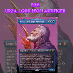 EDH - Urza, Lord High Artificer, MTG Commander Deck, Bracket 2 - Image 1