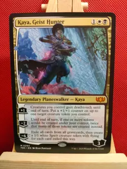 Kaya, Geist Hunter - Tarkir Dragonstorm Commander - Mythic - NM - MTG - Image 1