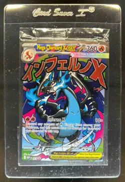 2025 Pokemon MEP Black Star Promos Mega Charizard X ex #023 - Image 1