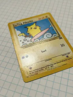 Pokemon TCG Surfing Pikachu 28/53 Wotc Promo Light Play - Image 3