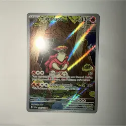 Pokemon Turtonator 146/142 Sv07: Stellar Crown Illustration Rare Holo 130 HP - Image 1