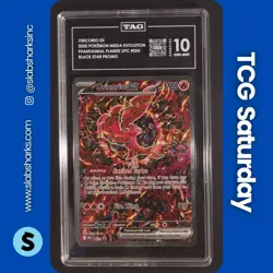 2025 POKEMON PHANTASMAL FLAMES BLACK STAR PROMO #024 ORICORIO EX TAG 10 - Image 1