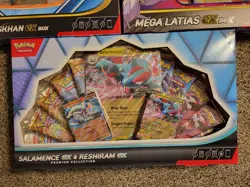 Lot X6 Pokemon Sealed Lot Reshiram/Latias/Kangaskhan EX Boxes All In Pictures - Image 2