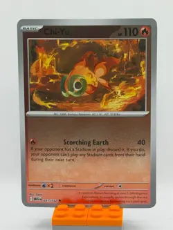 Chi-Yu — 031/132 Reverse Holo Uncommon 2025 English Pokemon - Image 1