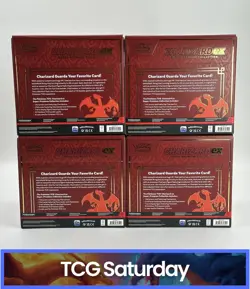 POKEMON CHARIZARD EX SUPER-PREMIUM COLLECTION SEALED BOX LOT OF 4 - Image 2