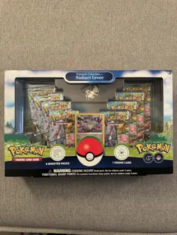 Pokemon TCG (Pokemon Go) Radiant Eevee Premium Collection Box (1 New Sealed) - Image 2