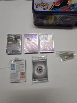 Pokemon Lunch Box Tin - EMPTY With Bulk - Image 3
