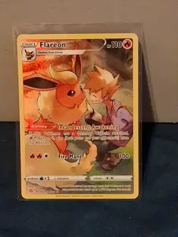 Pokemon Flareon TG01/TG30 Brilliant Stars Trainer Gallery Holo Ultra Rare Card - Image 1