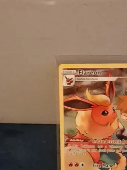 Pokemon Flareon TG01/TG30 Brilliant Stars Trainer Gallery Holo Ultra Rare Card - Image 5