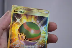 Nest Ball (Secret) 158/149 SM Base Set Gold Holo - Pokemon Car - Image 3