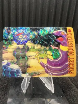 Pokemon Vintage Pocket Monsters Vending HOLO Prism Sticker Bandai 1999 Nintendo - Image 1