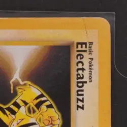 1999 POKEMON BASE SET UNLIMITED #20/102 ELECTABUZZ NON HOLO RARE - Image 5