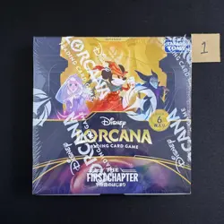 Disney Lorcana TCG The First Chapter Japanese Booster Box FACTORY SEALED - Image 1