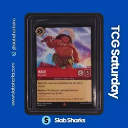 2023 DISNEY LORCANA TCG: THE FIRST CHAPTER #114/204 MAUI - HERO TO ALL - Image 1