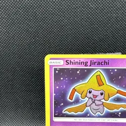 Pokemon TCG Shining Jirachi Holo Rare Card 42/73 Shining Legends Series NM - Image 2