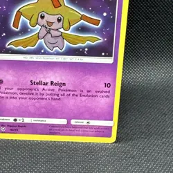 Pokemon TCG Shining Jirachi Holo Rare Card 42/73 Shining Legends Series NM - Image 4