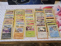 (50) Pokemon TCG Sword And Shield Era Holo Card Lot. NM. No Duplicates. All... - Image 1
