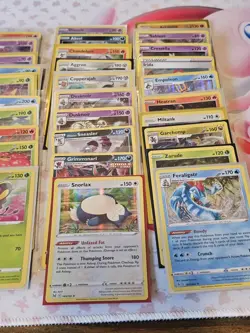 (50) Pokemon TCG Sword And Shield Era Holo Card Lot. NM. No Duplicates. All... - Image 4