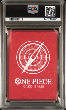 2025 ONE PIECE JAPANESE LIMITED CARD COLLECTION VOL.1 #001 MONKEY D LUFFY PSA 10 - Image 2