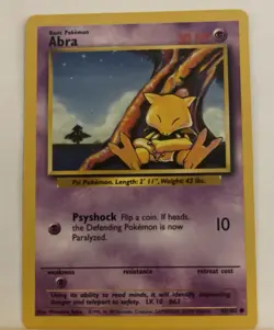 Alakazam Base Evolution Set Includes 1 Holo Good Condition Cards. - Image 4