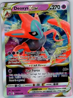 Deoxys VSTAR Promo SWSH: Sword & Shield Promo Cards SWSH268 NM - Image 1