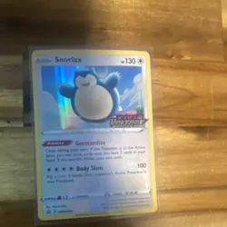 Pokemon Snorlax Vivid Voltage Promo staff Holo SWSH068 TCG Card Stock English - Image 1