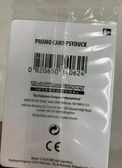 Psyduck Foil Detective Pikachu Promo Card...Target Exclusive!! - Image 2