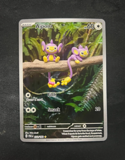 Aipom 211/182 Scarlet & Violet Paradox Rift Pokemon Card NM Pack Fresh - Image 1