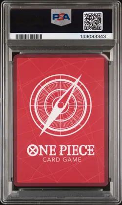 2025 ONE PIECE JAPANESE LTD CARD COLLECTION VOL.1 #001 MONKEY D. LUFFY PSA 10 - Image 2