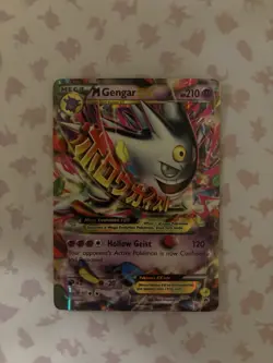 Pokemon Gengar EX & Mega Gengar EX XY Phantom Forces Holo Card Lot of 2 - Image 3