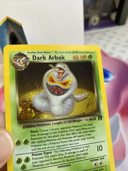 Dark Arbok Holo Rare Card 2/82 Team Rocket - Image 2
