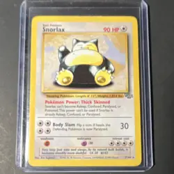 Pokemon TCG Snorlax 27/64 Jungle Unlimited Rare Regular 90 HP Card - Image 1