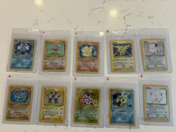 🚨 Pokemon Vintage Holograms Card TCG LOT 🚨 Mix LOT of 10 Cards Lot -#26 - Image 1