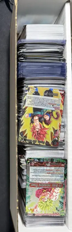 Dragon Ball Super Card Lot Of Over 700 Foils - Image 1