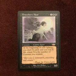 Graveborn Muse Legions Regular NM Magic The Gathering MTG Card - Image 1