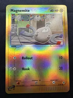 Pokemon Card - Magnemite Dragon 61/97 Common Reverse Holo NM/LP FREE SHIPPING - Image 1