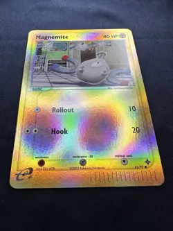 Pokemon Card - Magnemite Dragon 61/97 Common Reverse Holo NM/LP FREE SHIPPING - Image 3