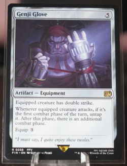 MTG - Genji Glove - Final Fantasy - Rare - Image 1